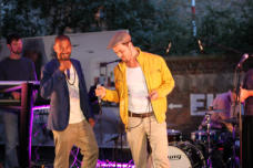 mit Tyron Ricketts & Mic Donet